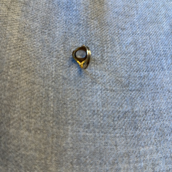 Moonstone 14 karat ring - Picture 6 of 7